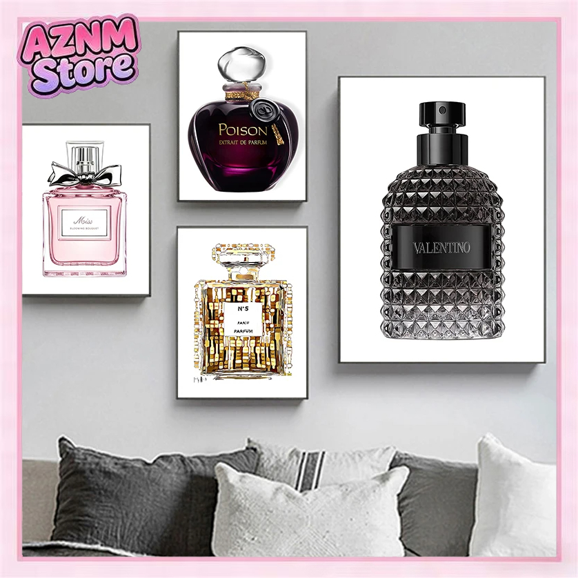 Perfume Fragrance House - 1 pieza de arte de pared
