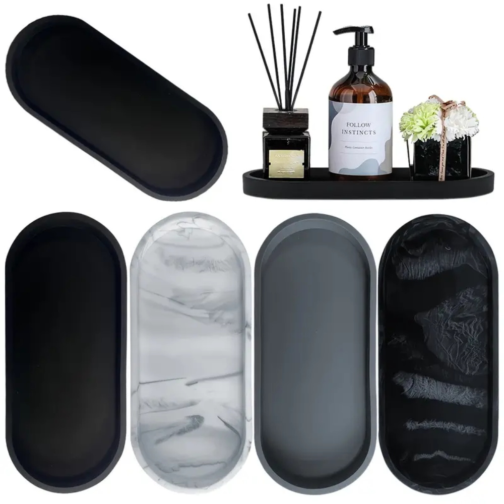 Perfume Fragrance House - 1 bandeja de silicona para tocador