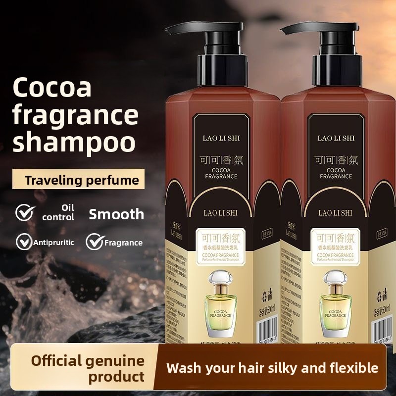 Perfume Fragrance Shampoo - Champú con perfume de cacao, fragancia