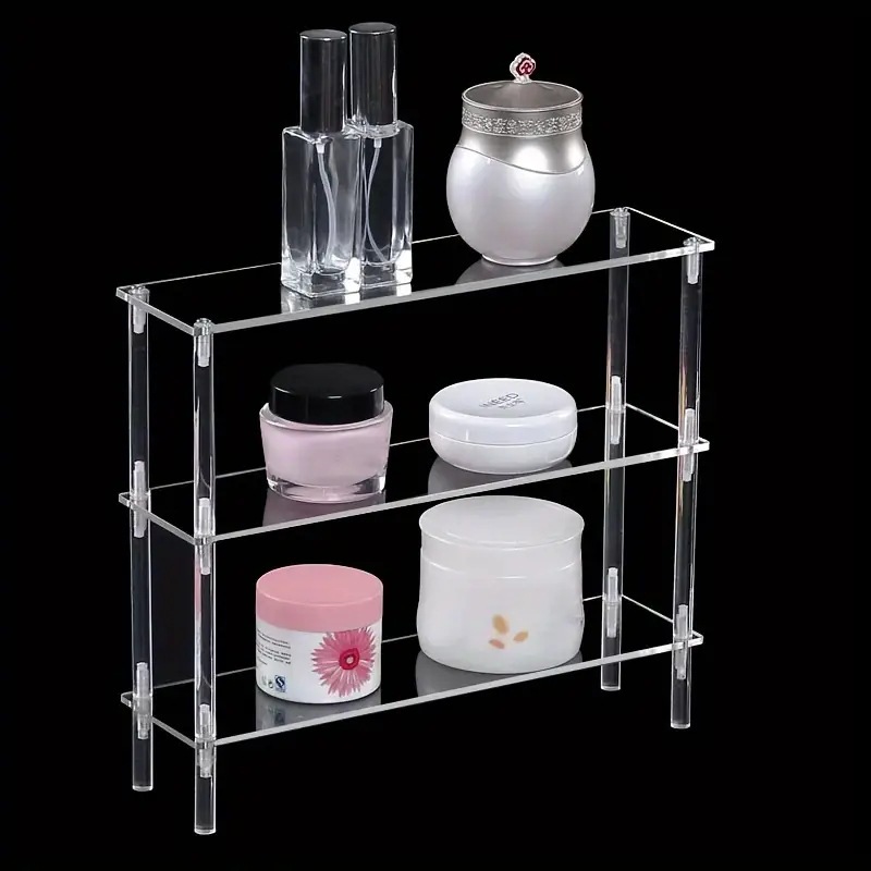 Perfume Fragrance Holder - Exhibidor Vertical de Acrílico, Organizador de