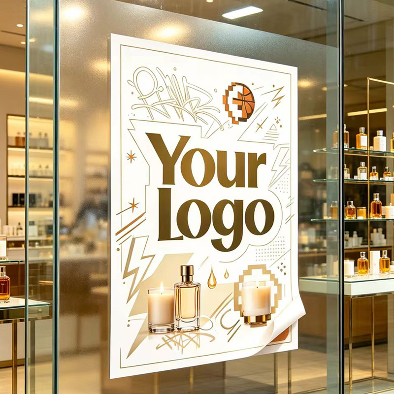 Perfume Fragrance Store - Pegatina Personalizada de Cualquier Tamaño de