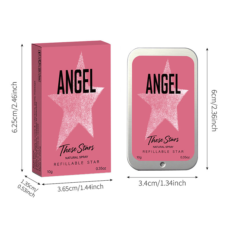 Perfume Fragrance Refill - Crema de perfume sólida Angel Star,