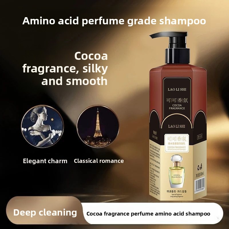 Perfume Fragrance Shampoo - Champú con perfume de cacao, fragancia