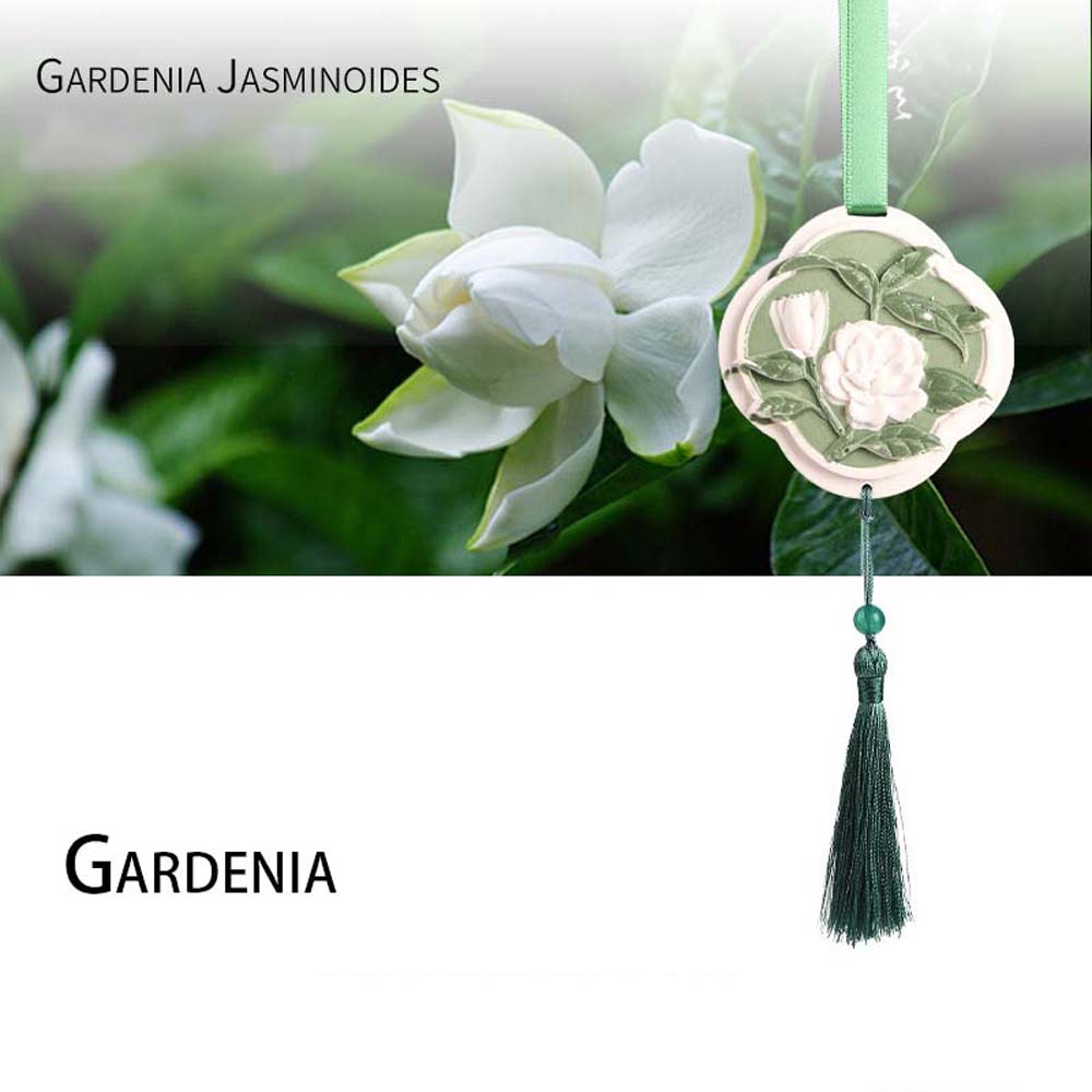 Perfume Gardenia Fragrance - Colgante con fragancia para coche Osmanthus