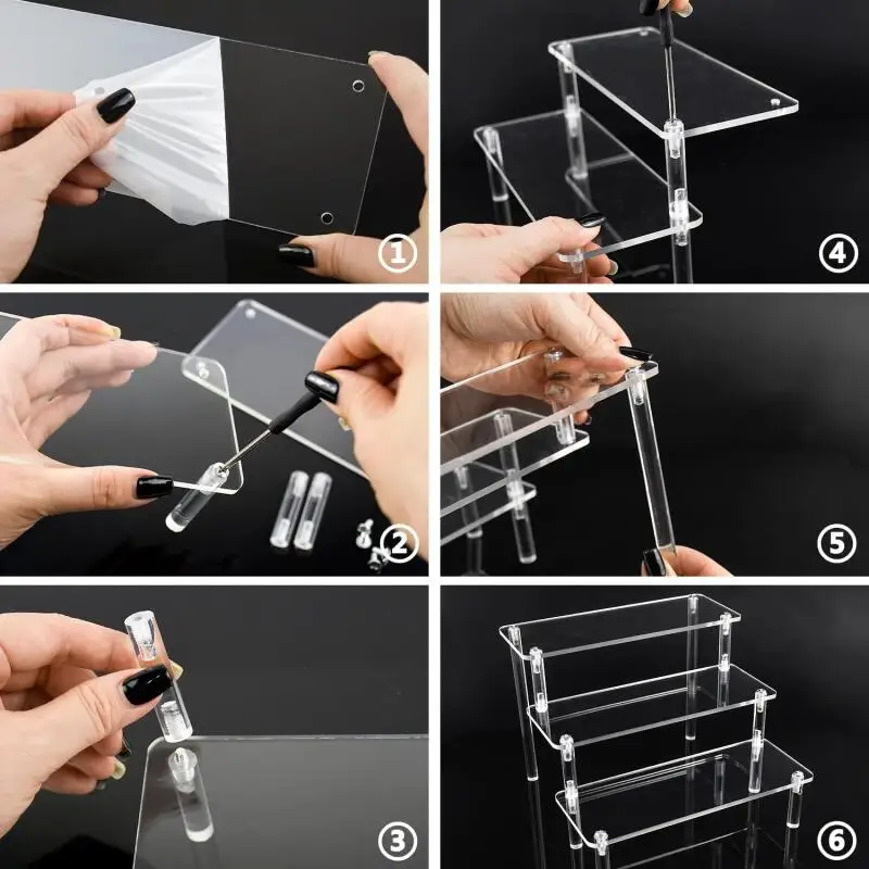 Soporte de exhibición acrílico - Perfume Fragrance Holder reseña y precio