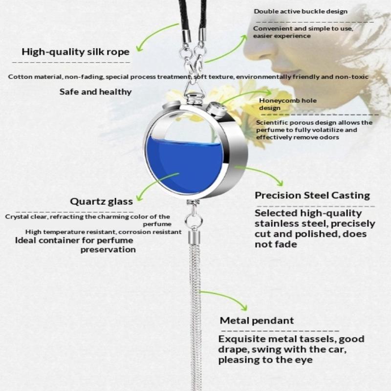 Colgante decorativo metálico p - Perfume Fragrance Refill reseña y precio