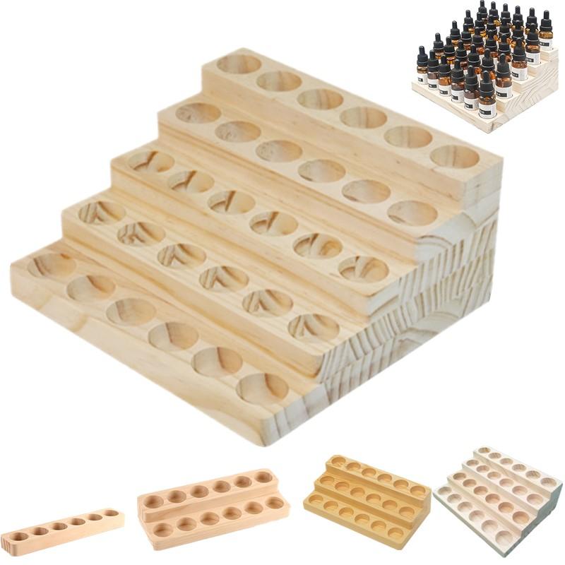 Estante de Madera Natural Resi - Perfume Fragrance Holder reseña y precio