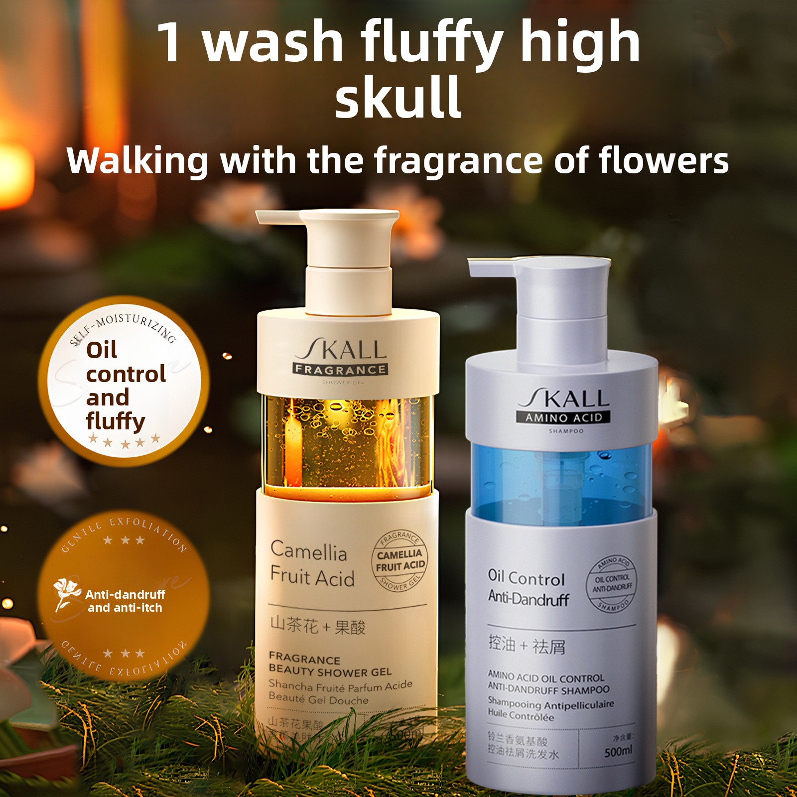 Champú de aminoácidos, gel de  - Perfume Fragrance Shampoo reseña y precio