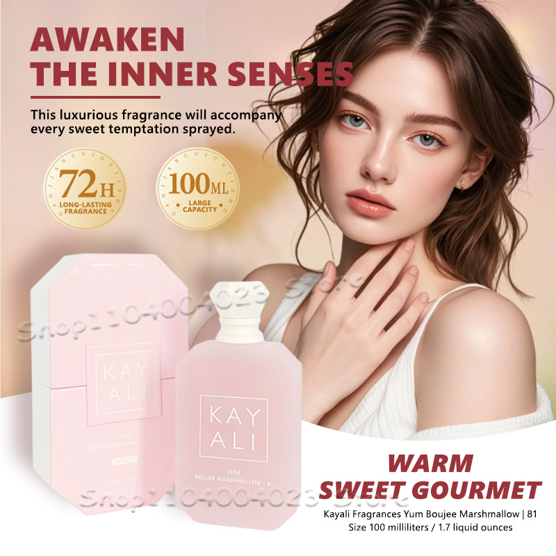 100ML Kayali Yum Boujee Marshm - Perfume Juicy Fragrance reseña y precio