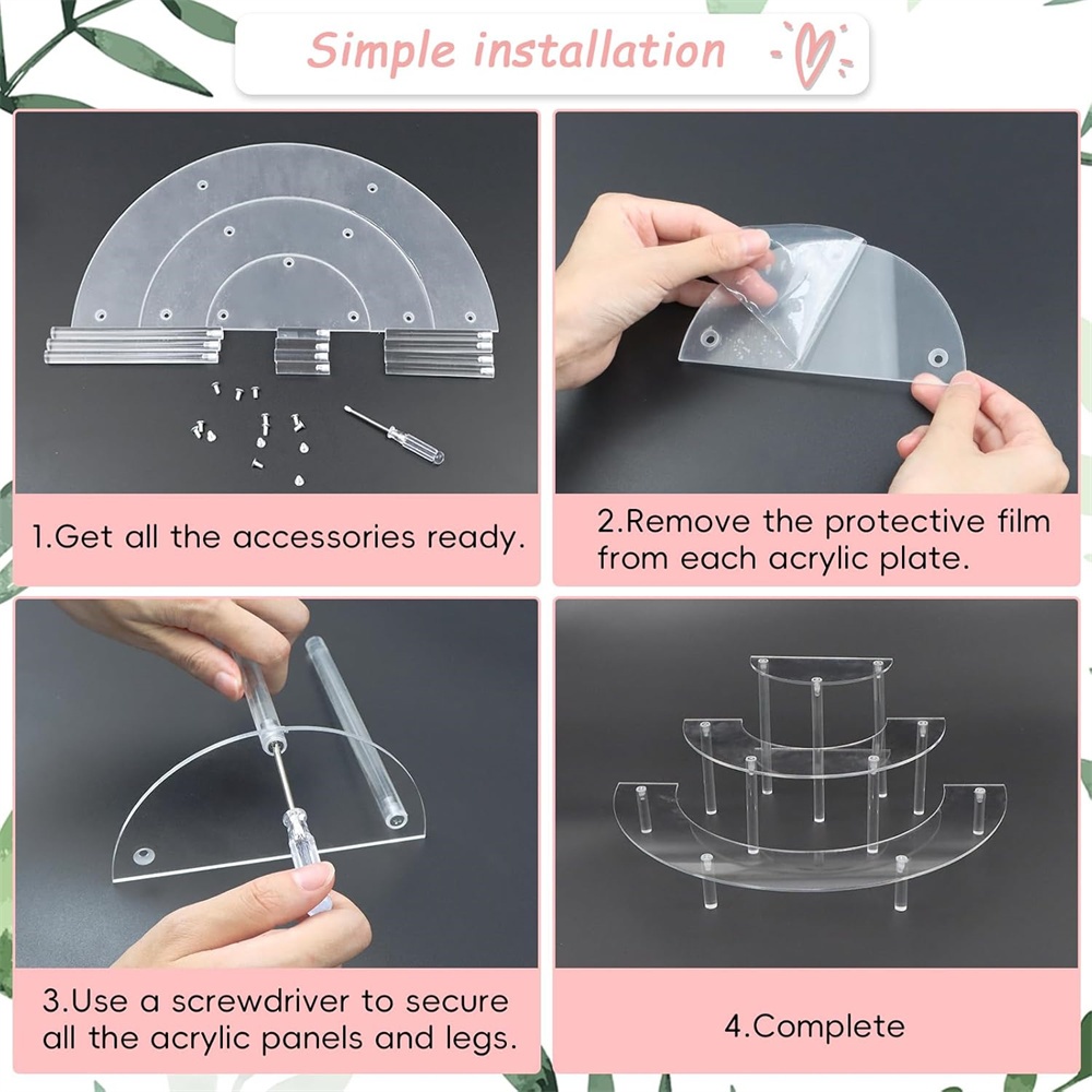 Exhibidor Acrílico de 1/2 Piez - Perfume Fragrance Holder reseña y precio