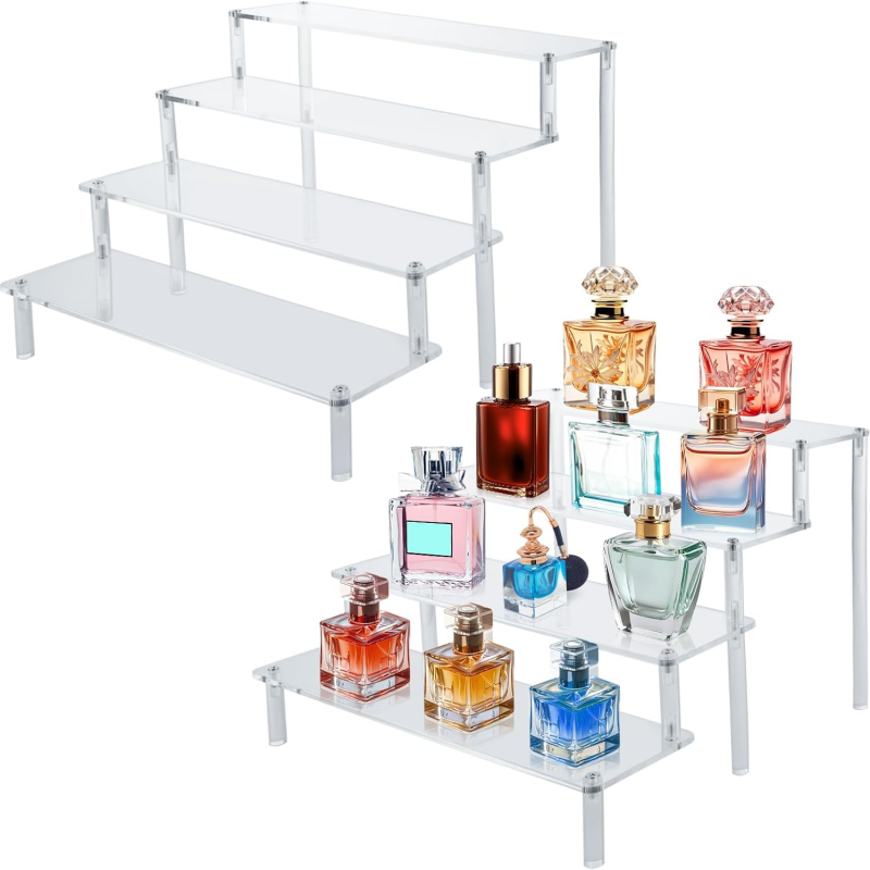 Elevadores de exhibición acríl - Perfume Fragrance Holder reseña y precio